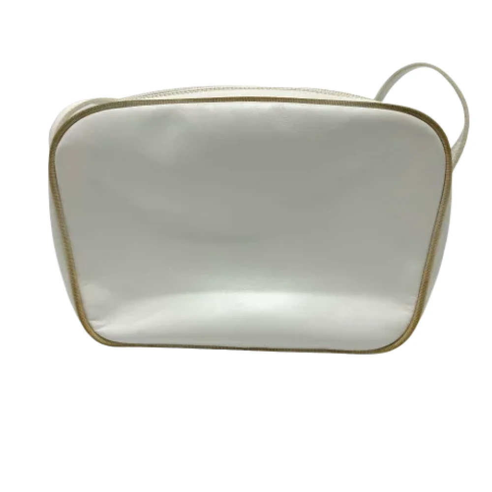 Salvatore Ferragamo Pre-owned Leather shoulder-bags White Dames