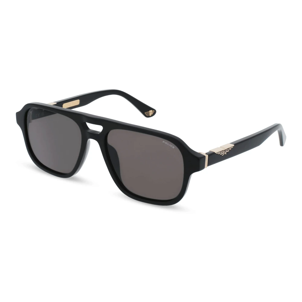 Police Unisex Black Sunglasses, 56 Mm, /Grey Polarized Sunglasses