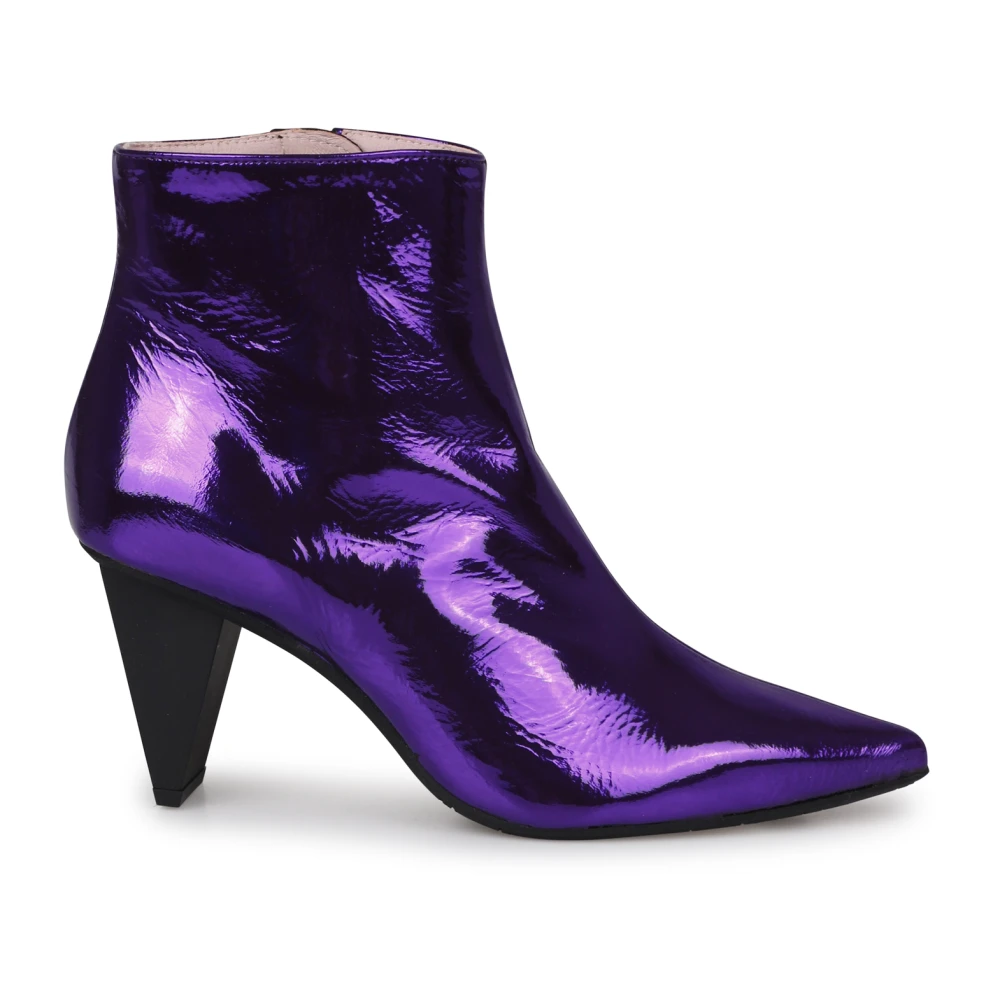 Ras - Shoes > Boots > Heeled Boots - Purple -
