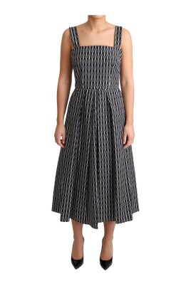 geometrical-pattern-cotton-midi-dress
