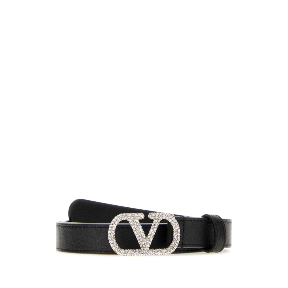 Valentino Garavani Women's Black Belts, 80 Cm, Vlogo Signature Belt
