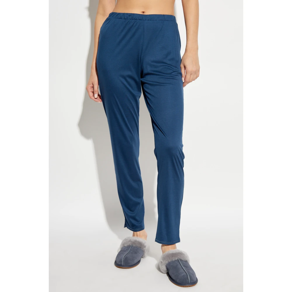 Hanro Broek Grand Central Blue Dames