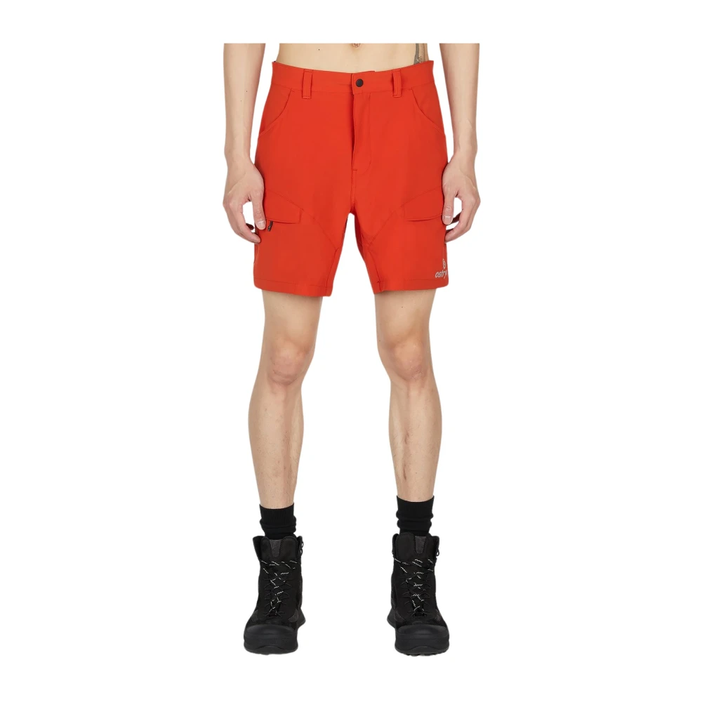Ostrya Flex Casual Hiking Shorts Orange Heren