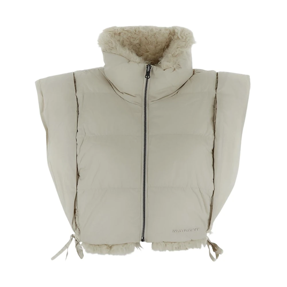 Isabel Marant Étoile Polyester Hoodiali Jas Beige Dames