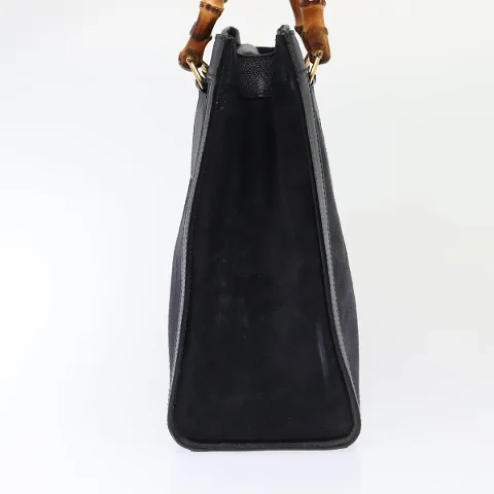 Gucci Vintage Pre-owned Suede handbags Blue Dames