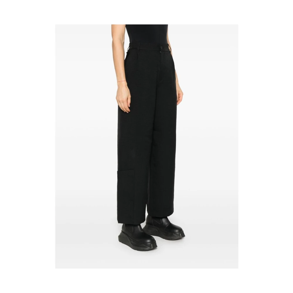 Y-3 Zwarte broek met zakken Black Dames