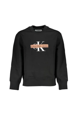 Sleek Fleece Sweatshirt med rund hals