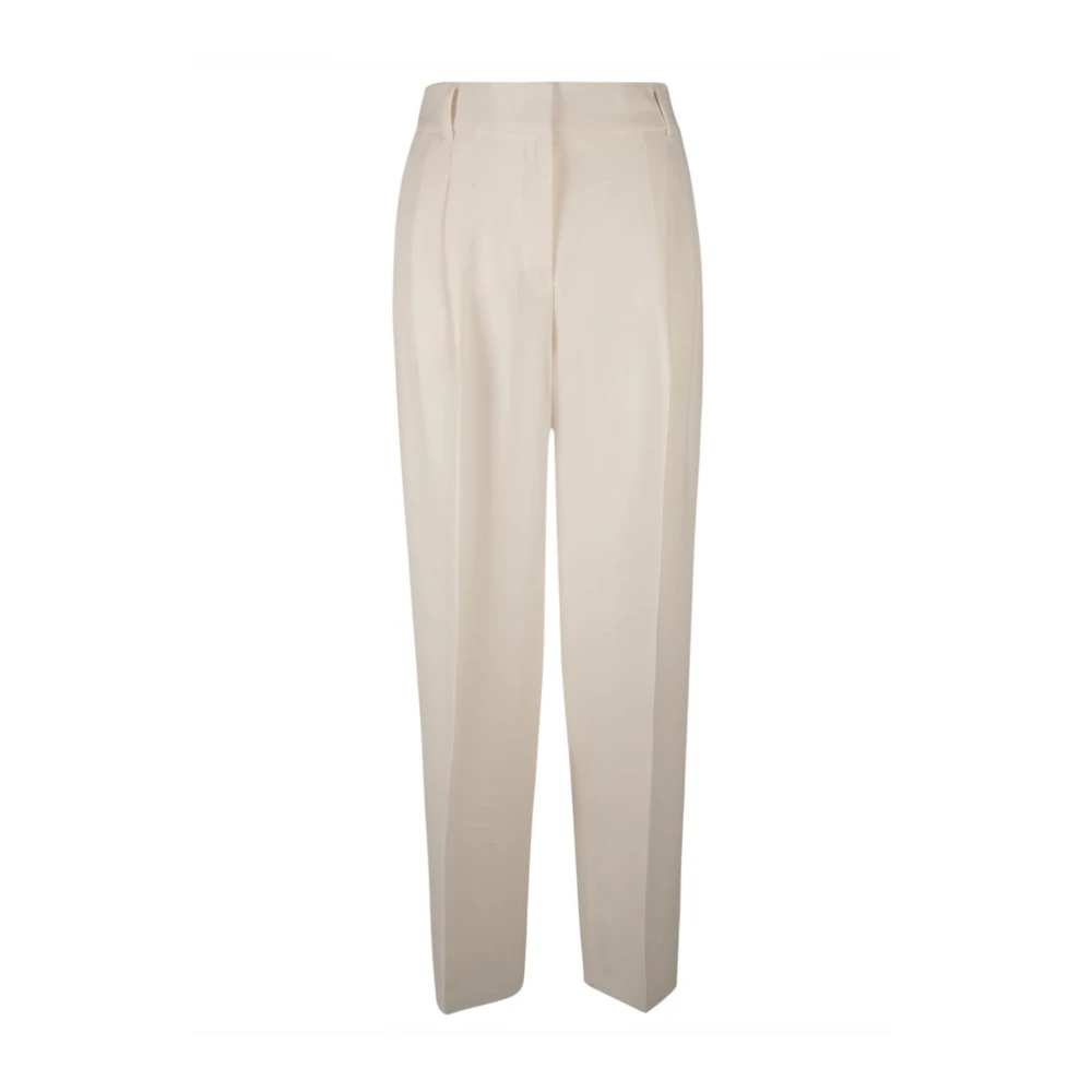 Max Mara Studio Damen Weiß Hosen, Xsgröße: