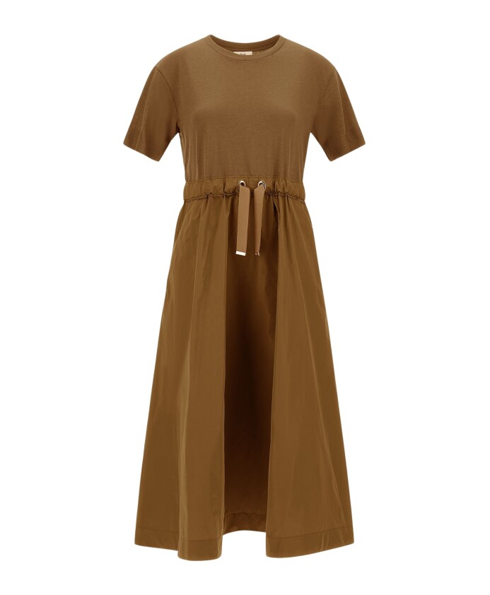 glam-knit-effect-taffeta-dress