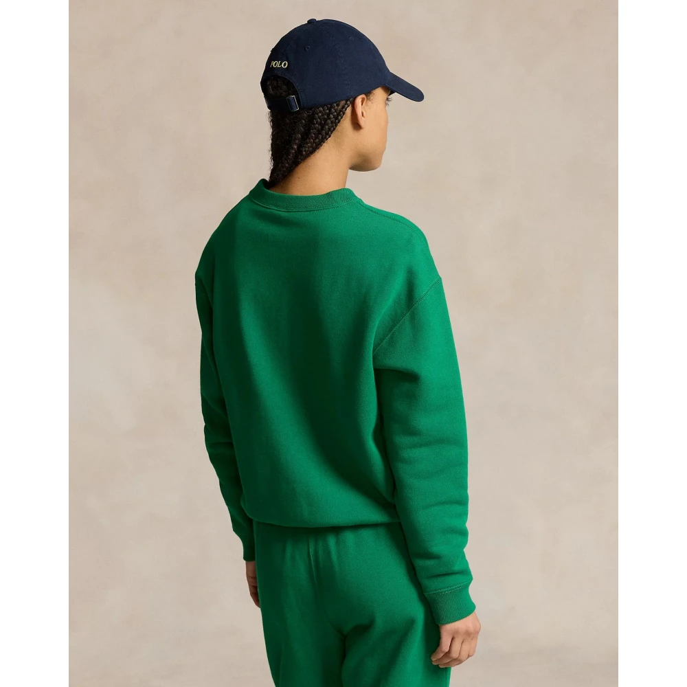 Polo Ralph Lauren Crewneck Sweatshirt Green Dames