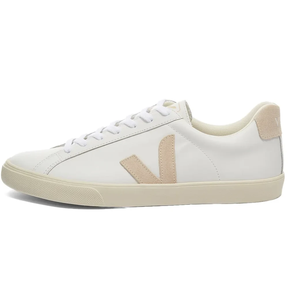 Veja Ren Läder Sneaker Vit Naturlig White, Dam