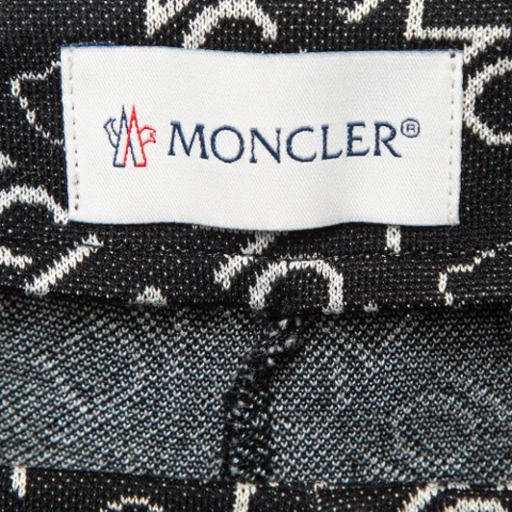 Moncler Pre-owned Fabric bottoms Black Dames