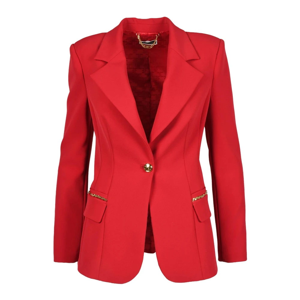 Elisabetta Franchi Jas Red Dames