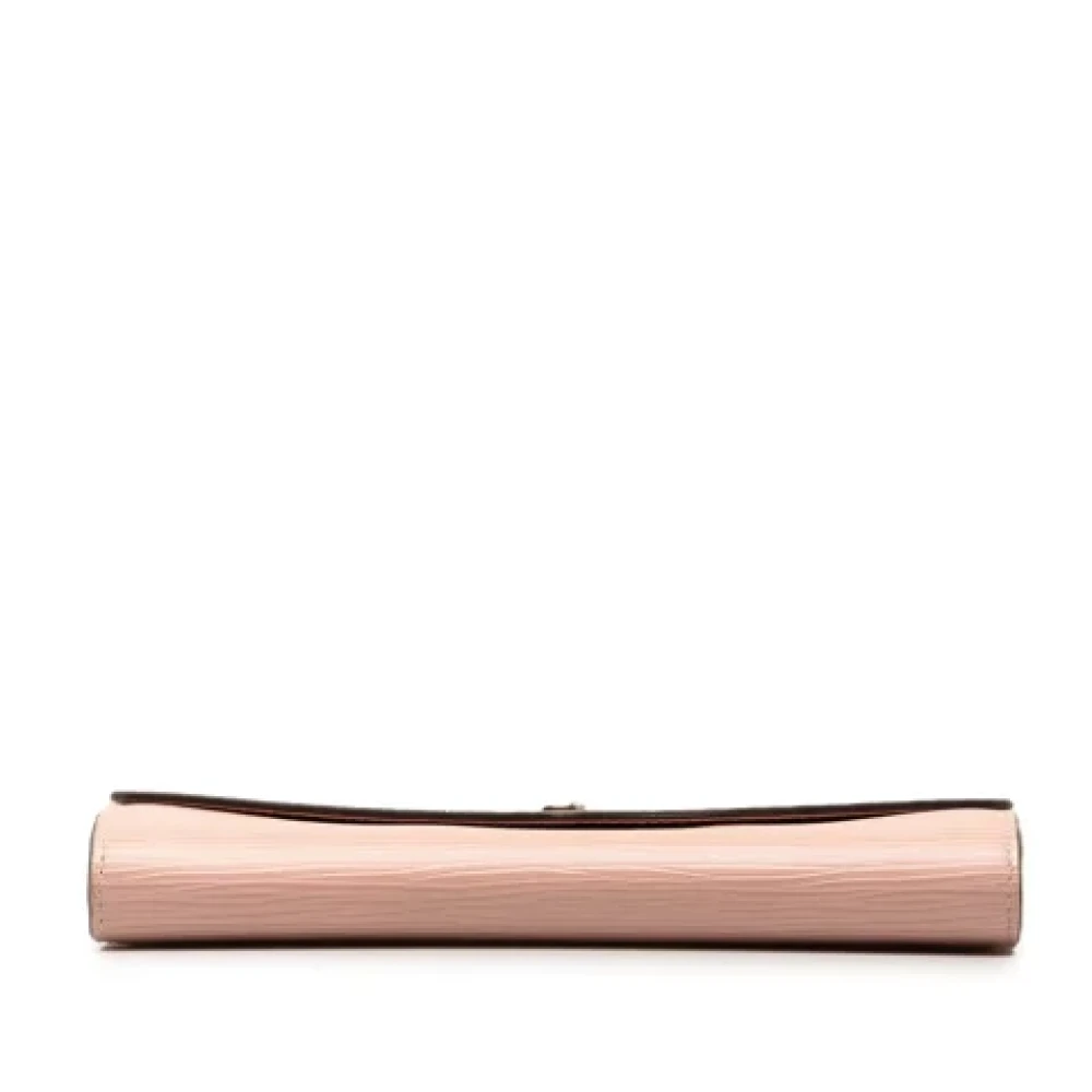 Louis Vuitton Vintage Pre-owned Leather wallets Pink Dames