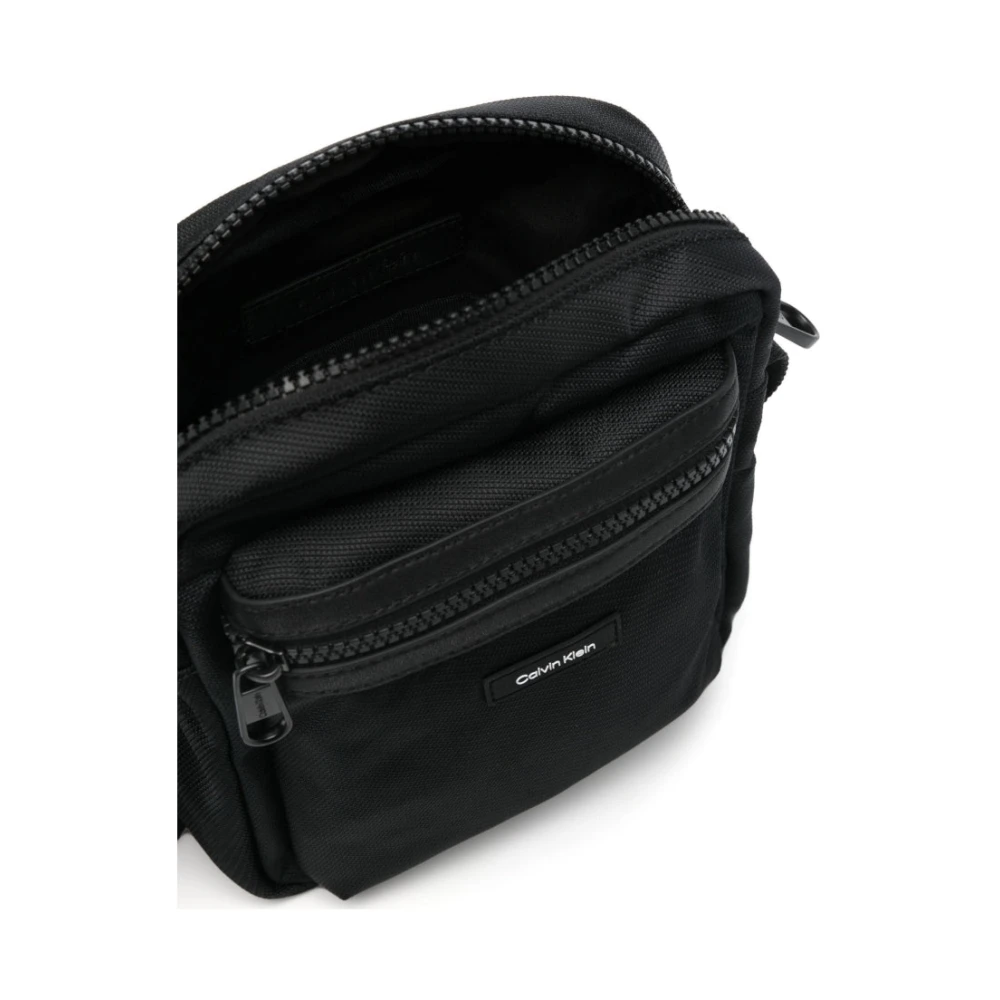 Calvin Klein Zwarte Crossbodytas Essential Reporter Black Heren