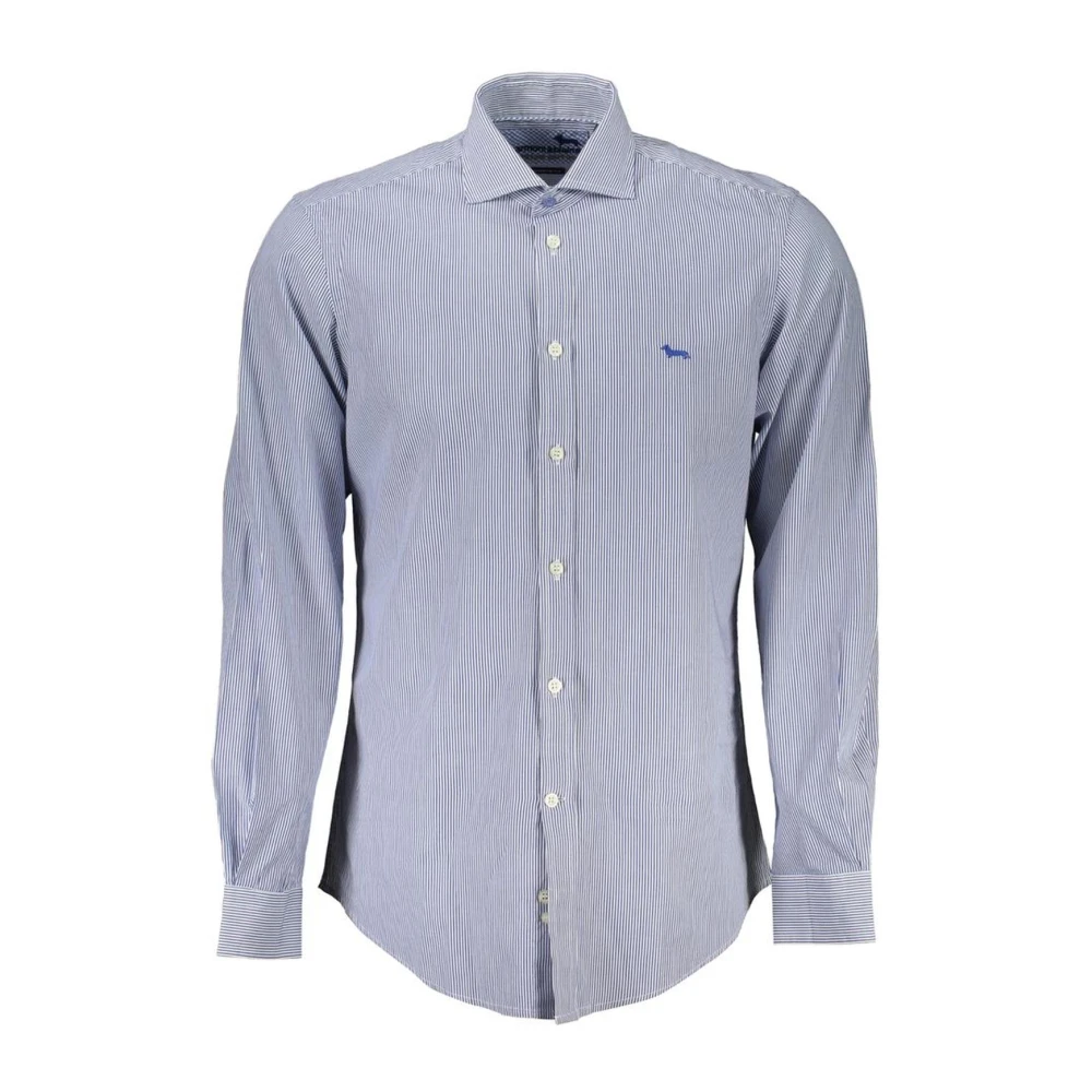 Harmont & Blaine Polo Shirts Blue Heren