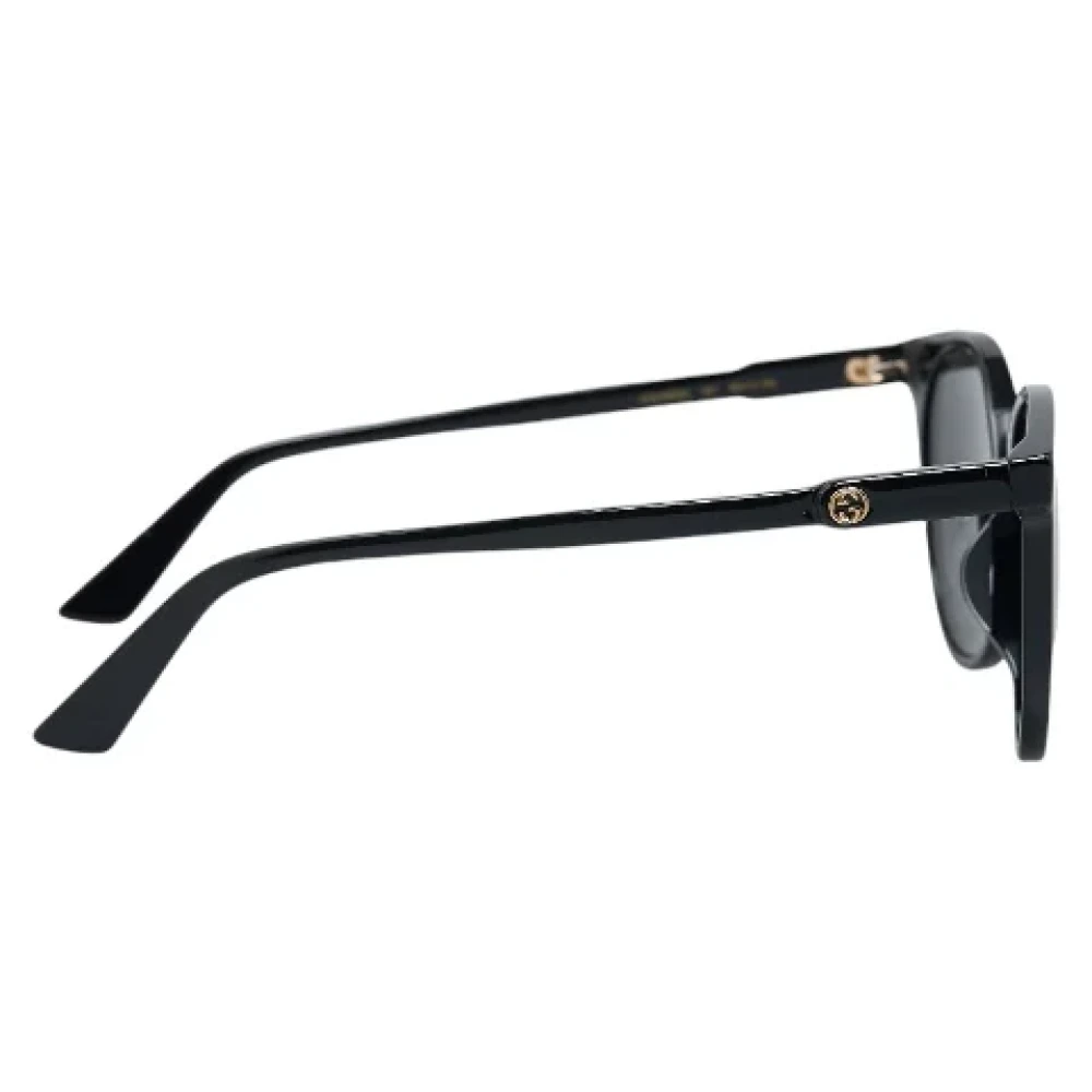 Gucci Vintage Pre-owned Plastic sunglasses Black Dames