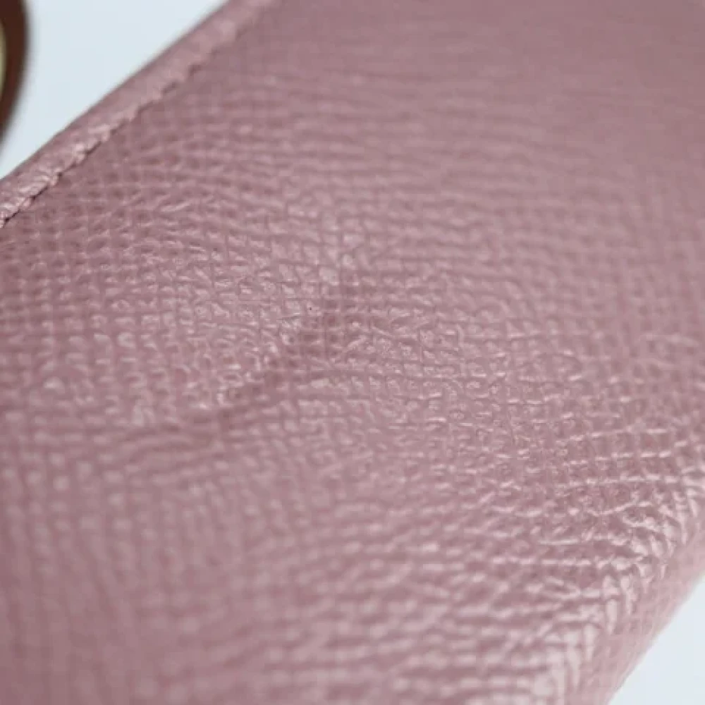 Bvlgari Vintage Pre-owned Leather key-holders Pink Dames