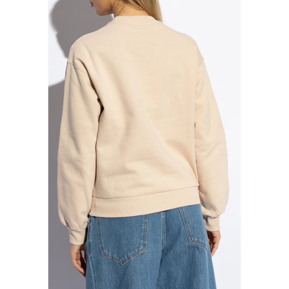 PS By Paul Smith Sweatshirt met logo Beige Dames
