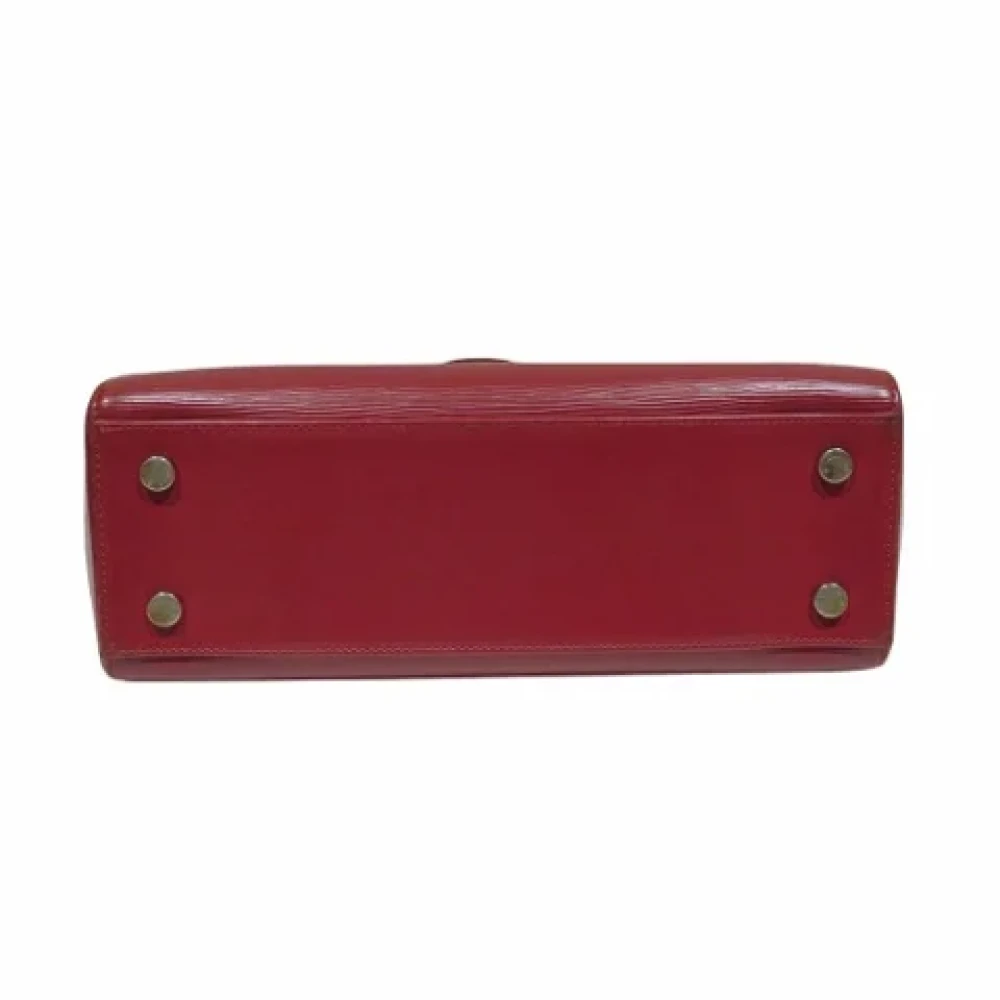 Louis Vuitton Vintage Pre-owned Leather handbags Red Dames