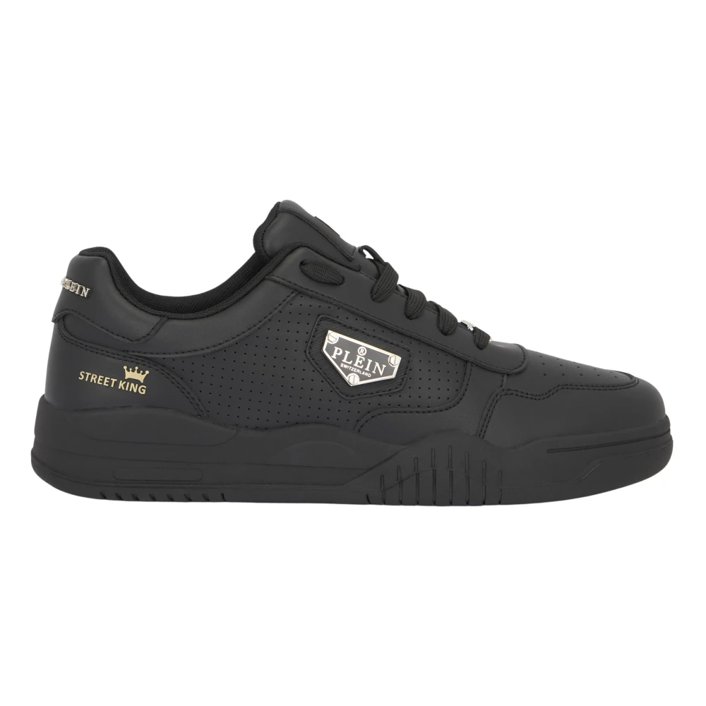 Philipp Plein Lo-Top Sneakers Street King unisex Schoenen Zwart