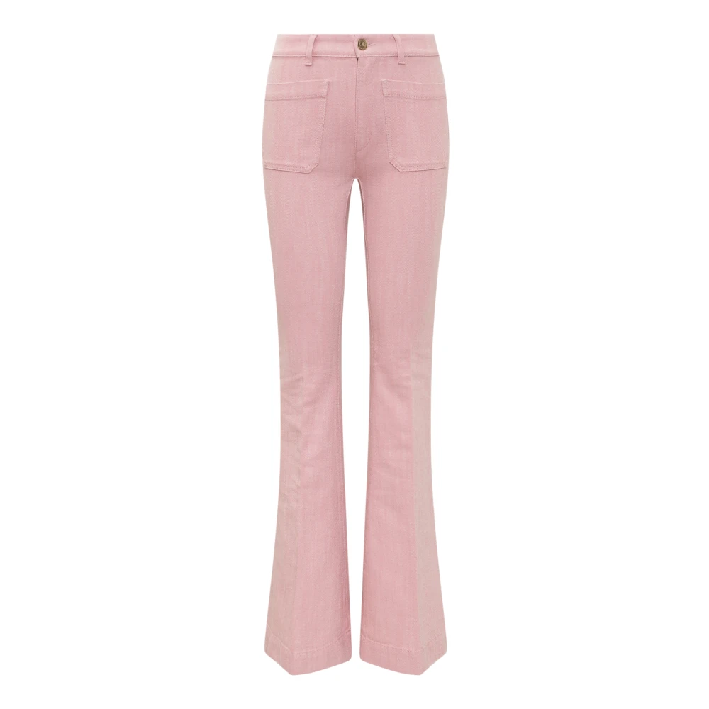 Seafarer Klassieke Denim Jeans met Zakken Pink Dames