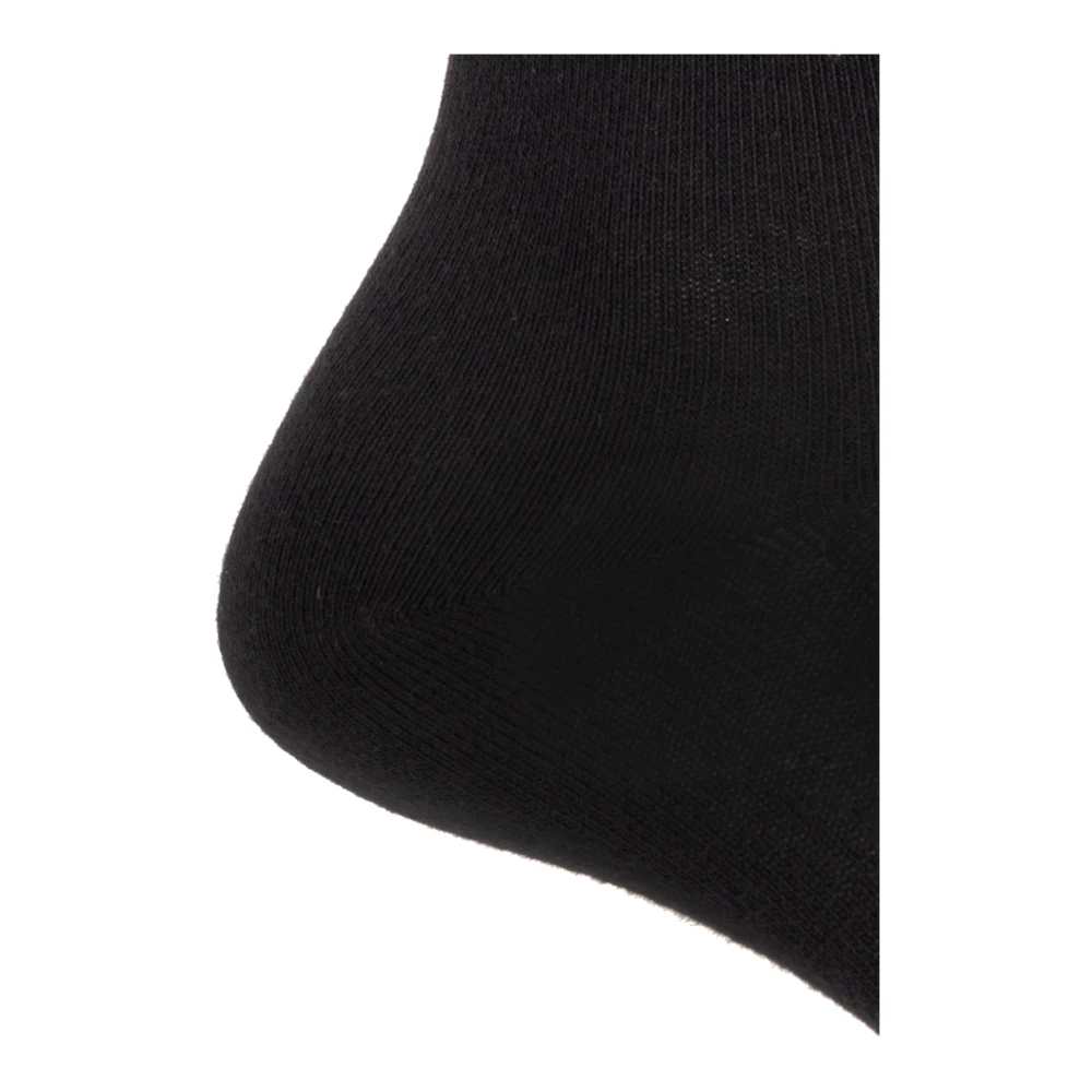 Maison Kitsuné Sokken met logo Black Heren