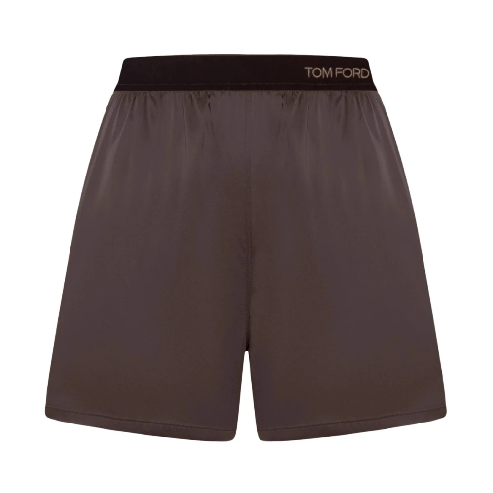 Tom Ford Donna Marrone Pantaloncini, Xs, New, - Immagine 4