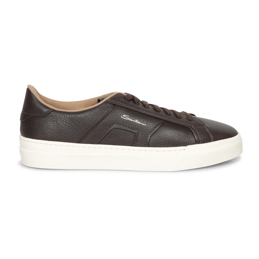 Santoni Bruna Sneakers Brown, Herr