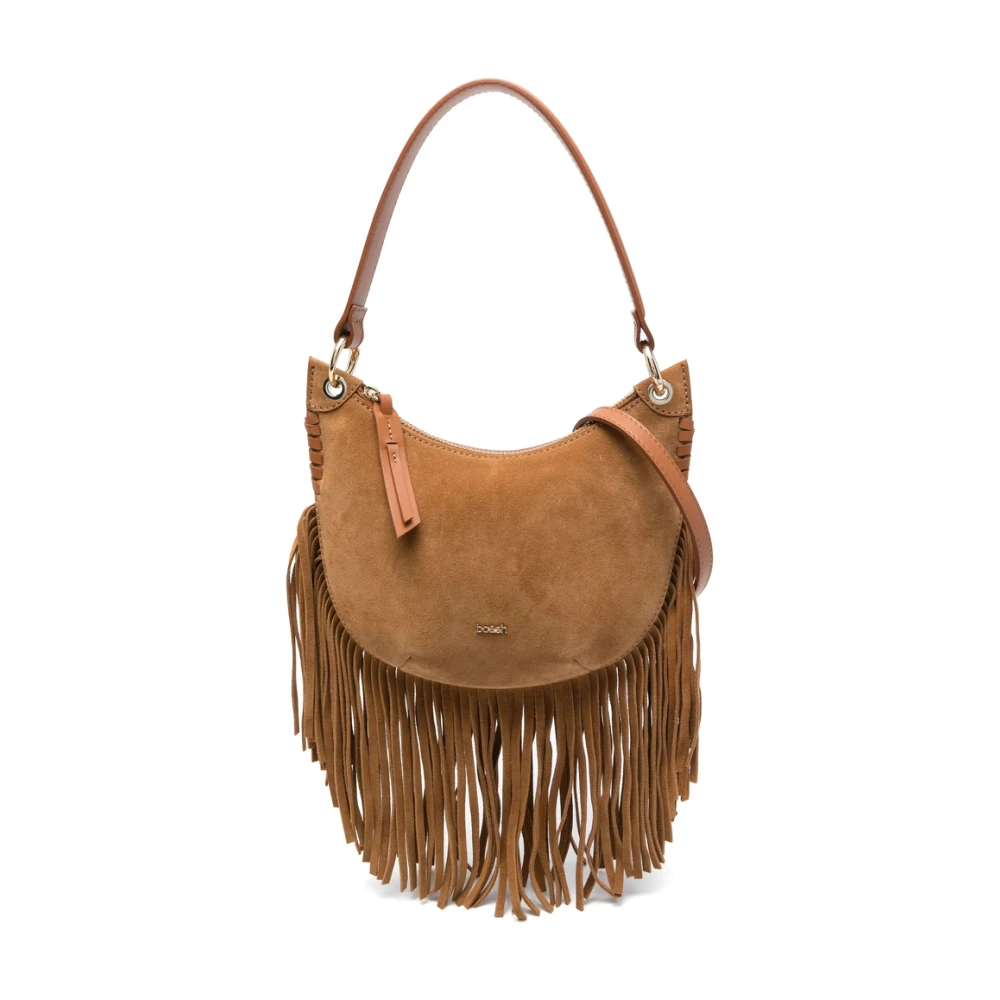 BA&SH Cognac Bruine Top Handvat Schoudertas Brown Dames