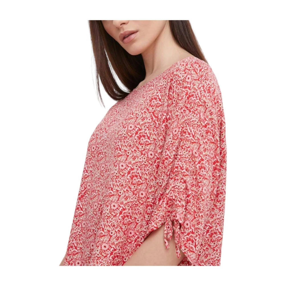 Pepe Jeans Future Blouse met knoopsluiting Red Dames