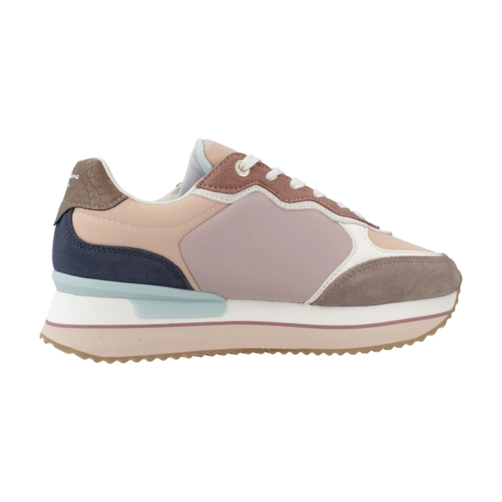 Pepe Jeans Rusper Combi Sneakers Dames Schoenen Veelkleurig Multicolor