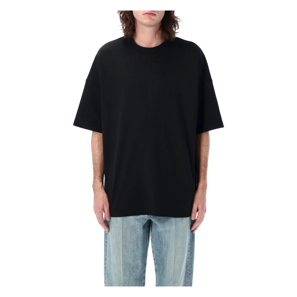 Fear Of God Zwarte Oversized T-shirt met Ronde Hals Black Heren
