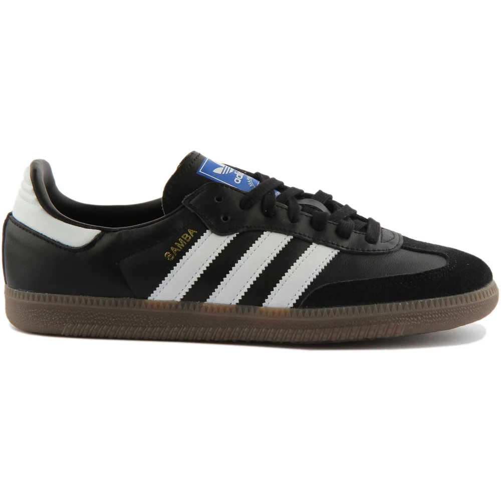Adidas Men's Black Sneakers,, Samba Og Trainers Size 2 Uk