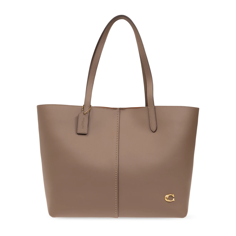 Coach Shoppers Nomad Tote 32 in bruin