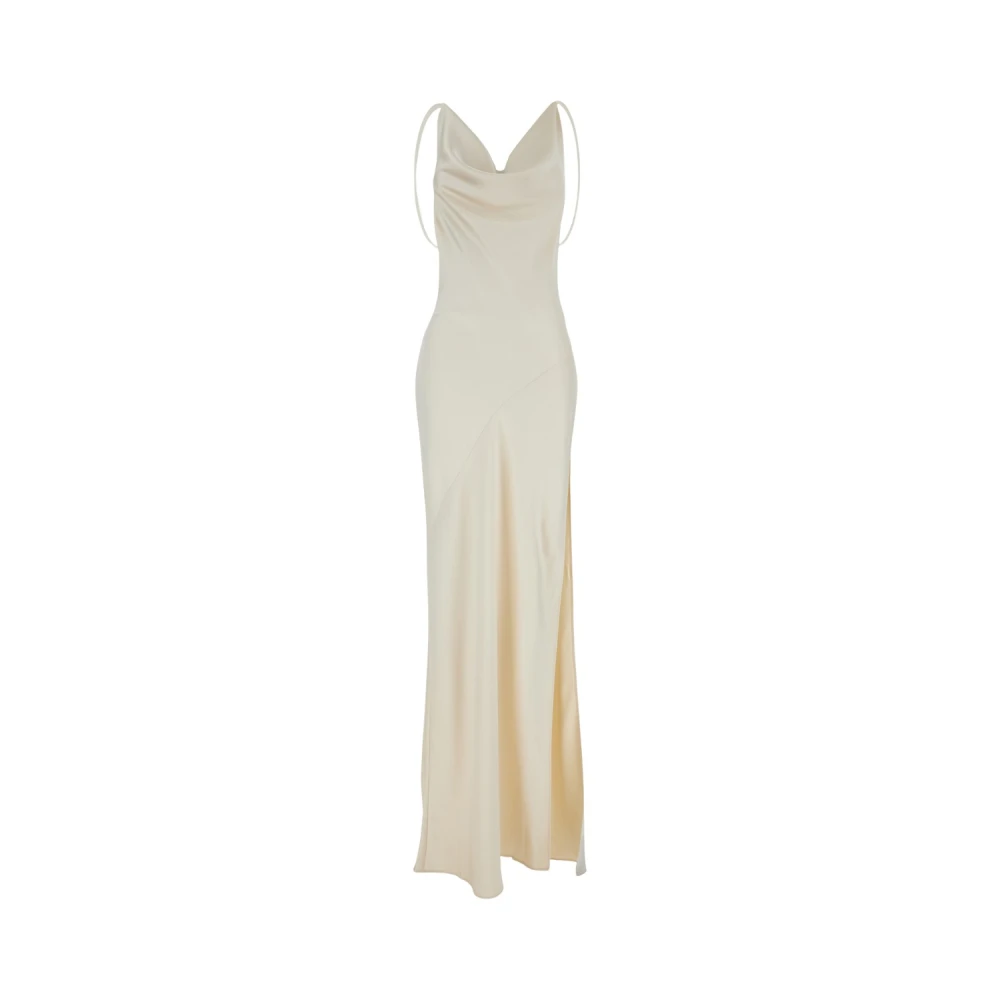 Andamane Women's Beige Gowns, Xs, Vera Maxi Dress