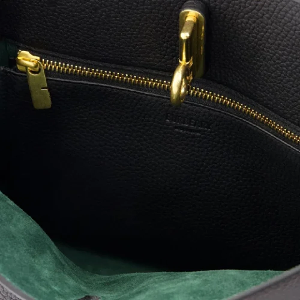 Burberry Leather handbags Black Dames