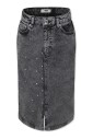 black-denim-pencil-midi-skirt