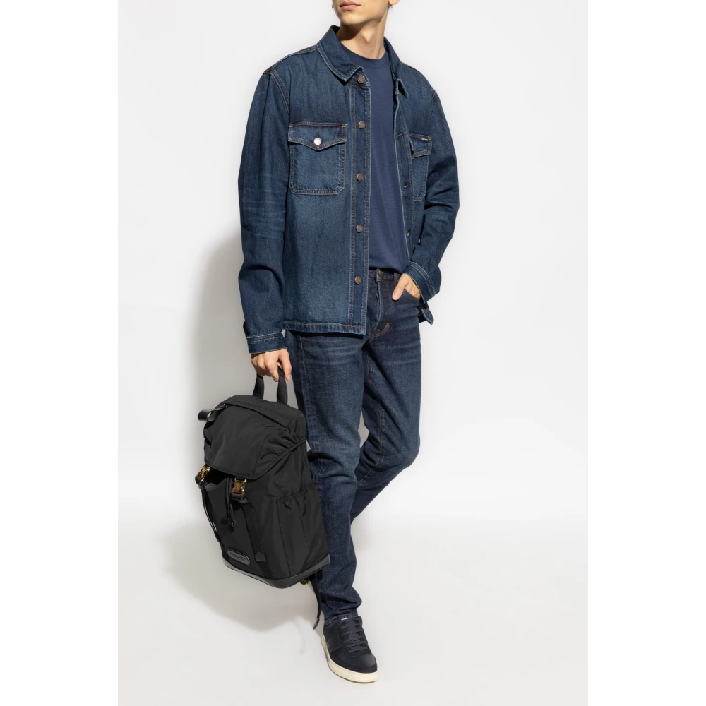 Tom Ford Denim overhemd Blue Heren