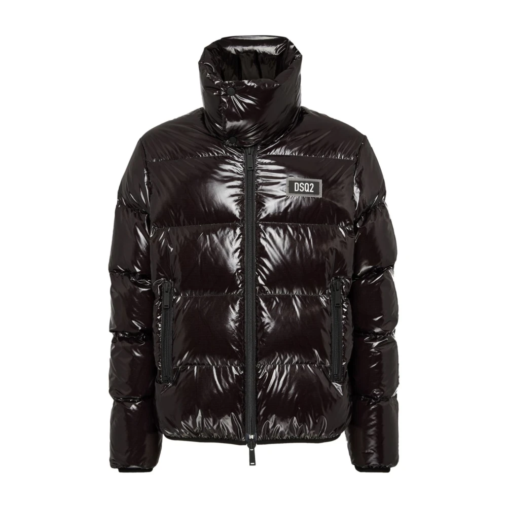 Dsquared2 Black Down Jackets, Male, S, Ultra Light Down Jacket