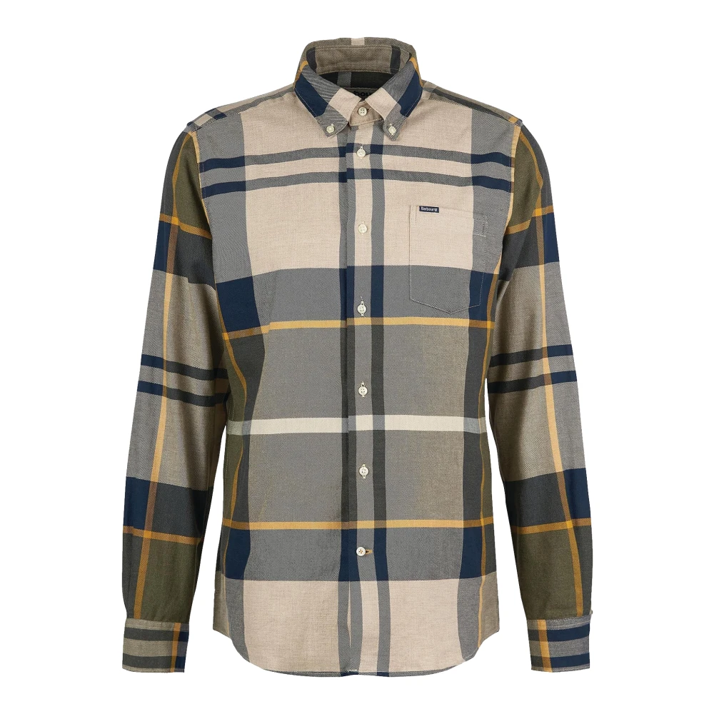Barbour Forest Mist Tailored Overhemd Green Heren