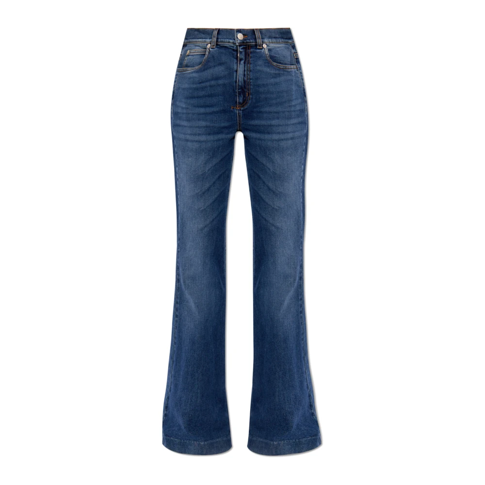 Alexander mcqueen Jeans met logo Blue Dames