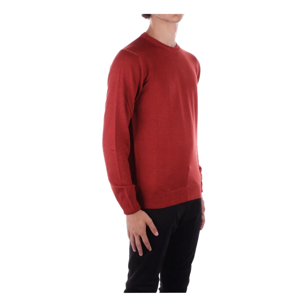 Woolrich Bruin Logo Front Sweater Brown Heren