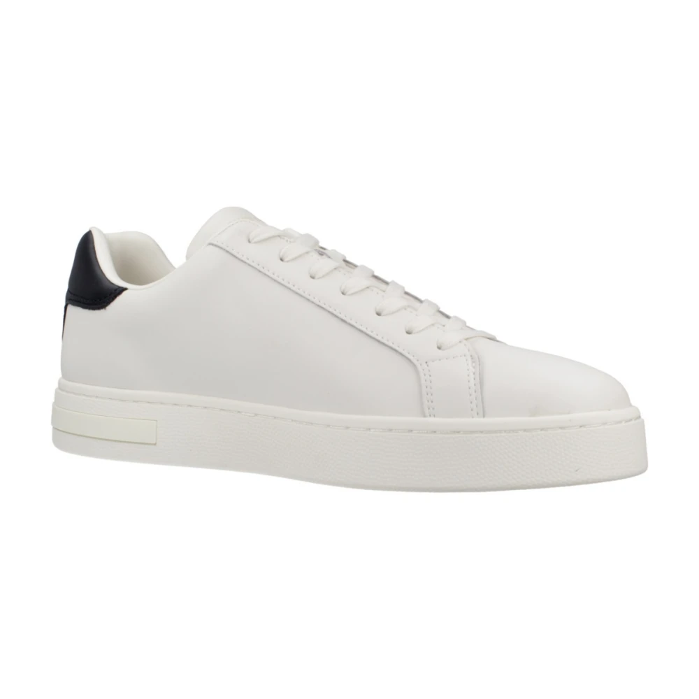 Armani Exchange Uomo Bianco Sneakers Stilose Per Uomini E Donne