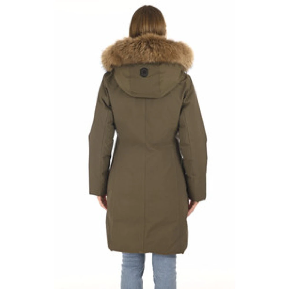 Mackage Premium Canadese Parka Shiloh-f Green Dames