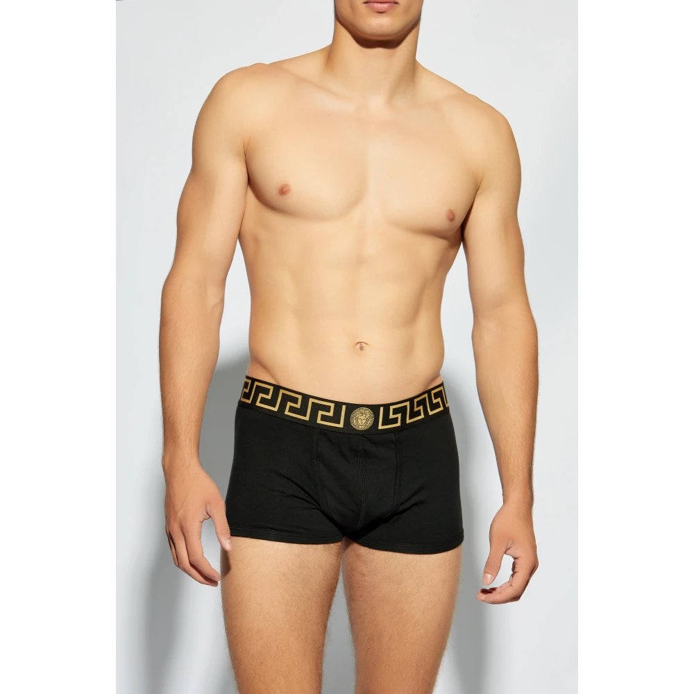 Versace Driepak boxershorts Black Heren