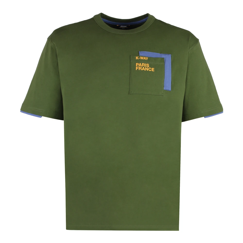 K-Way - Tops > T-Shirts - Green - K-Way - Modalova