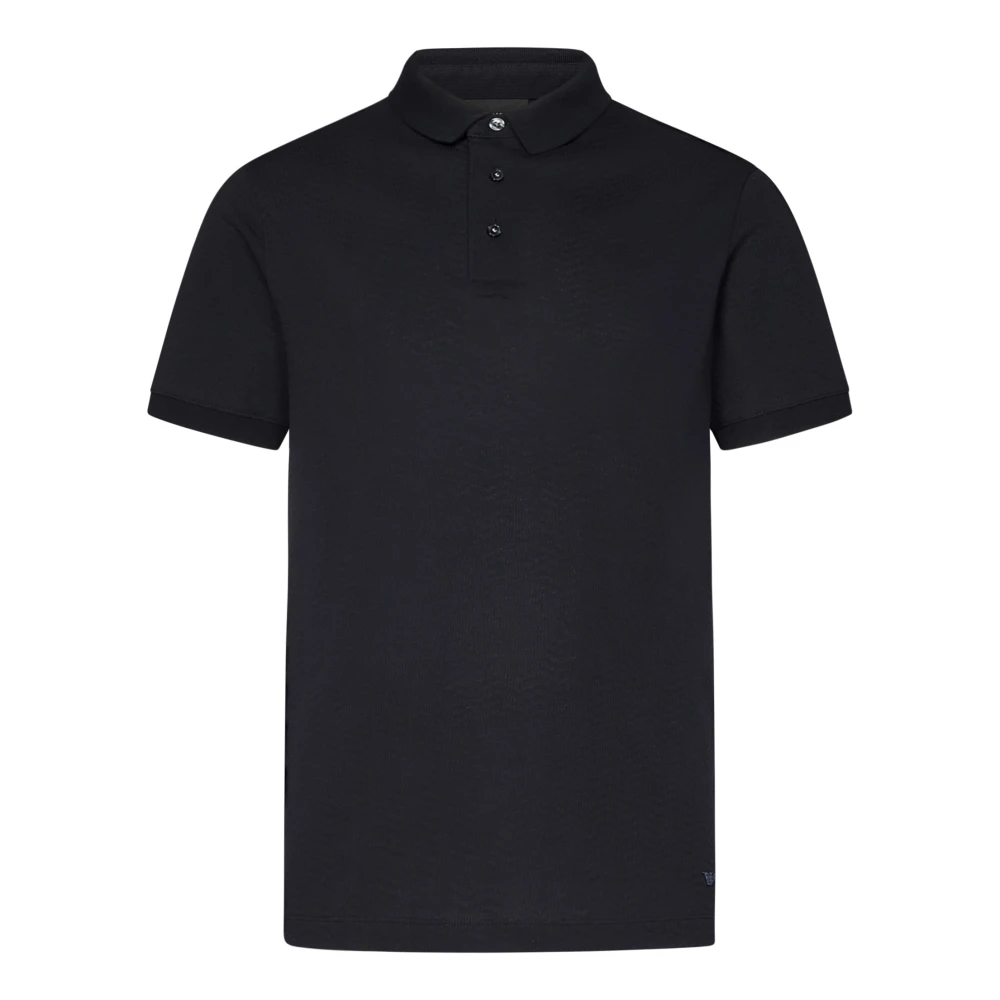 Emporio Armani Homme Bleu Tops, Taille: 2XL Polo En Jersey Jacquard