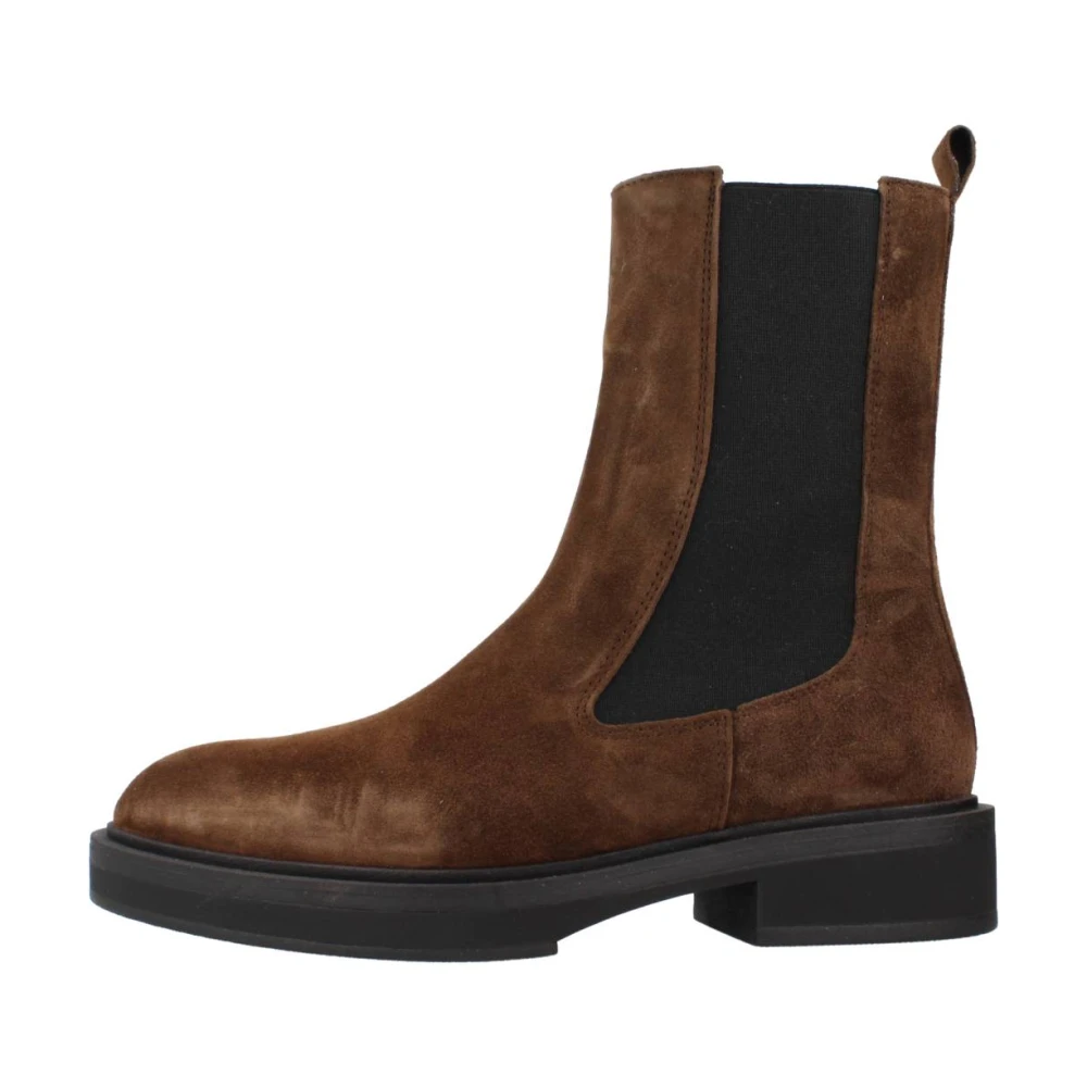 Alpe Ankle Boots Brown Dames