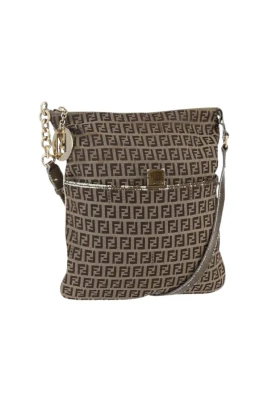 Pre-owned Vintage Canvas Cross Body Bag
